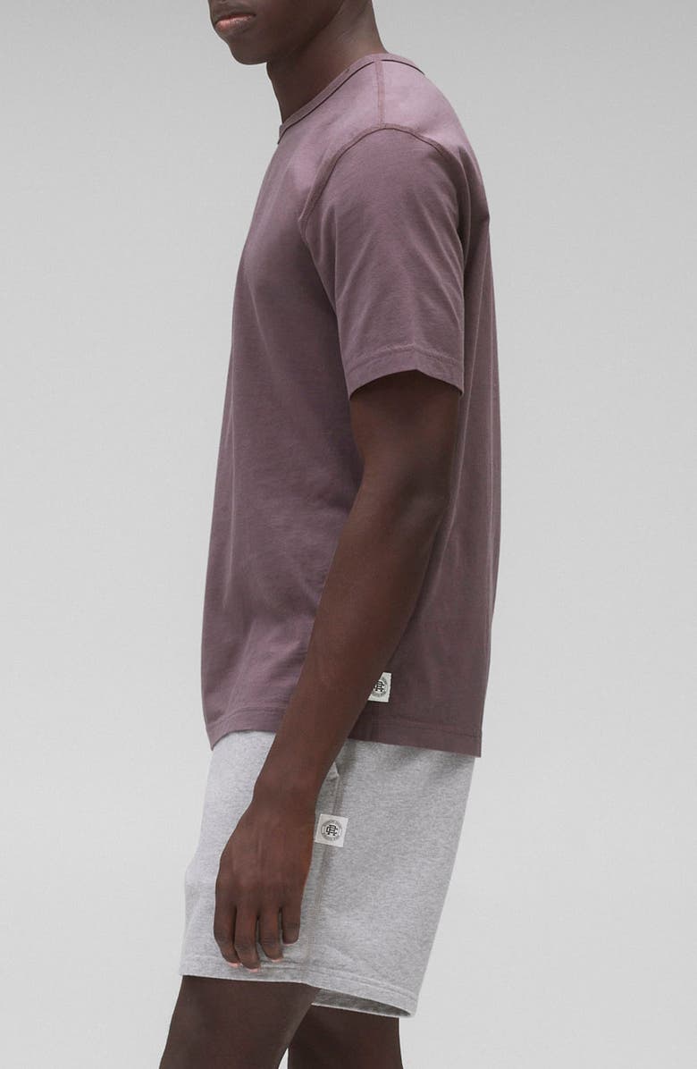 Reigning Champ Lightweight Standard T-Shirt, Alternate, color, Mauve