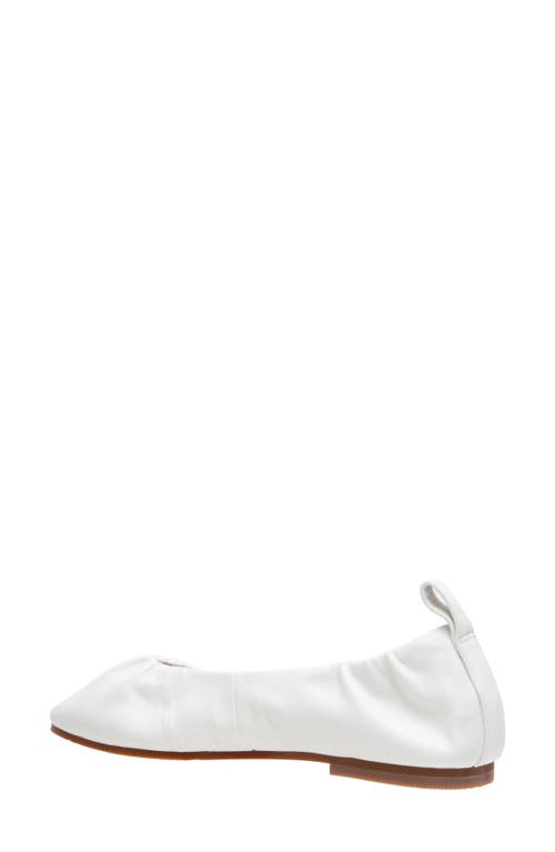 Linea Paolo Newry Ballet Flat In White