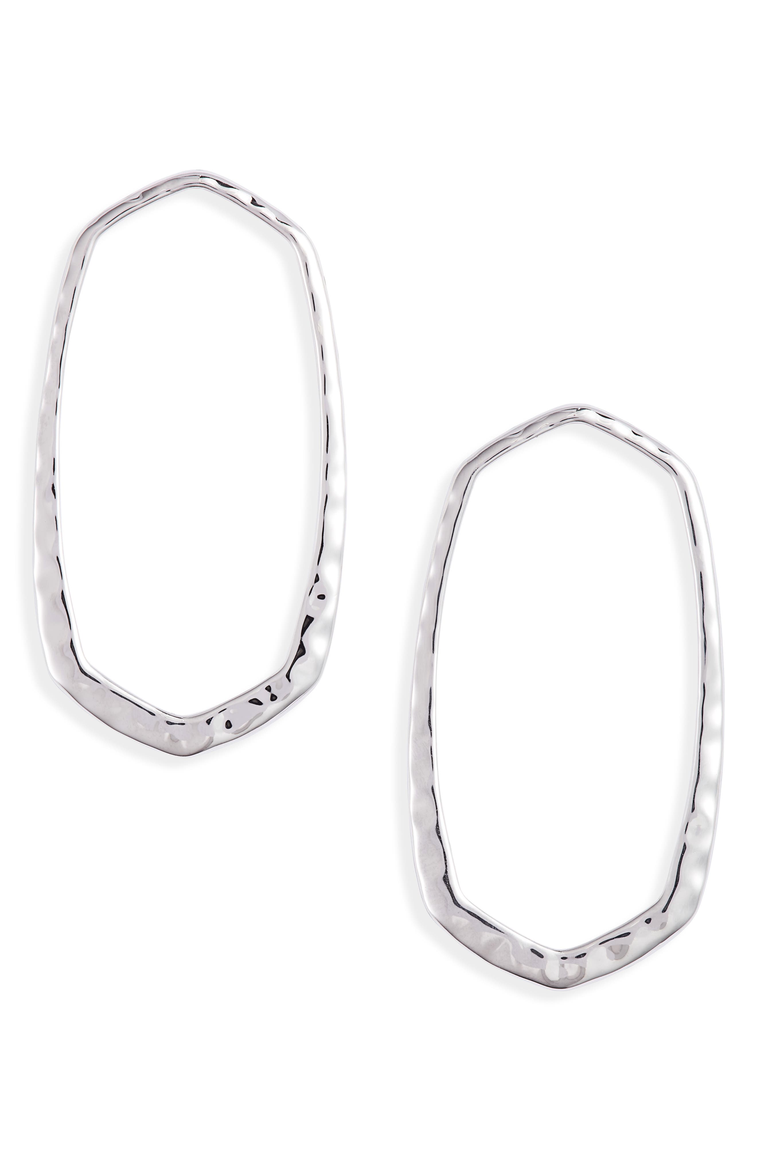Kendra Scott Zorte Open Hexagon Earrings