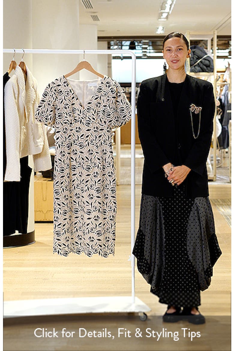 The Presley Cotton Blend Lace Midi Dress video