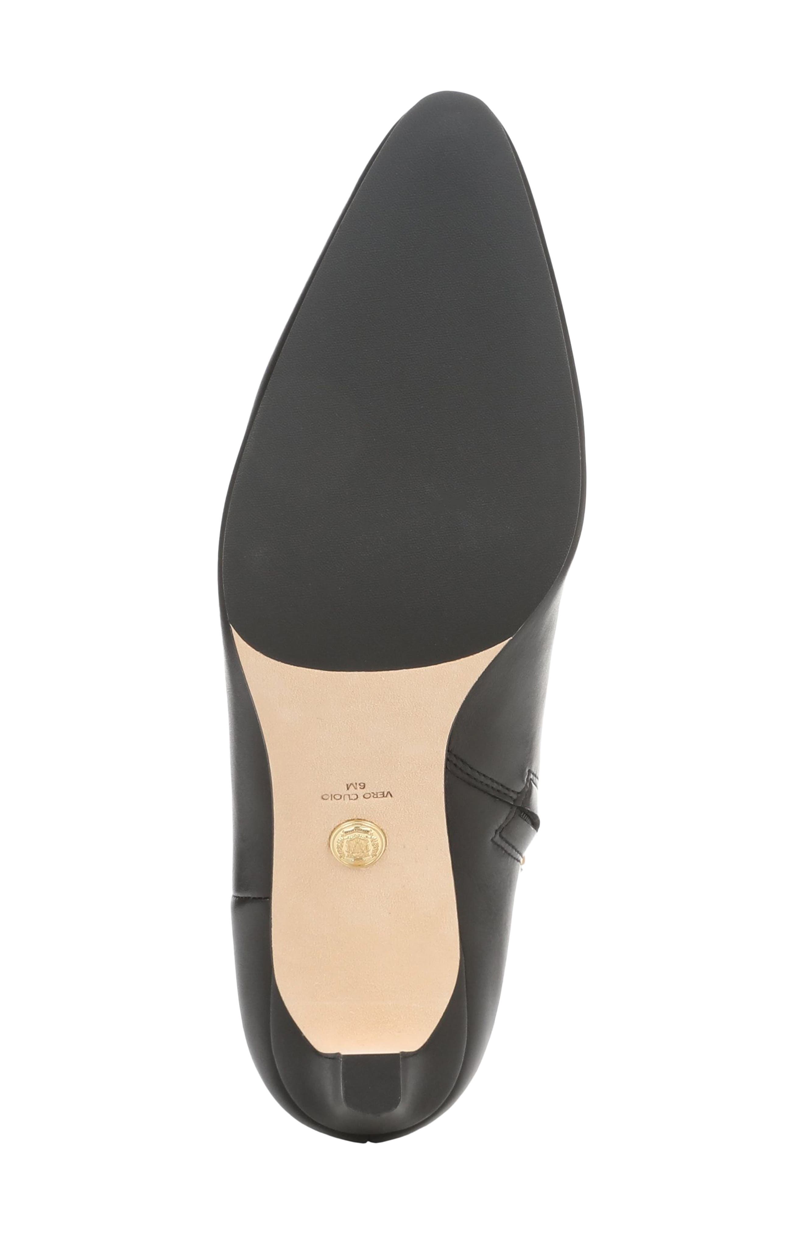 Agnes Bootie, Alternate, color, BLACK LEATHER