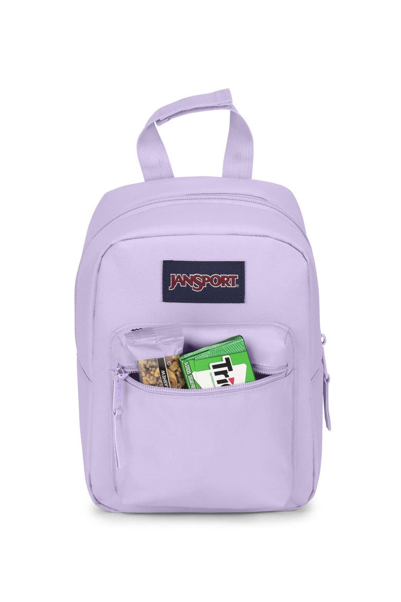Big Break Lunch Bag, Alternate, color, Pastel Lilac