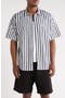 selected Royce Stripe, Graphite / White
