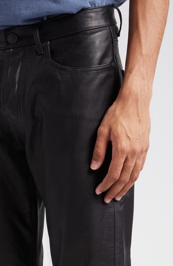 John Elliott The Daze Straight Leg Leather Pants | Nordstrom