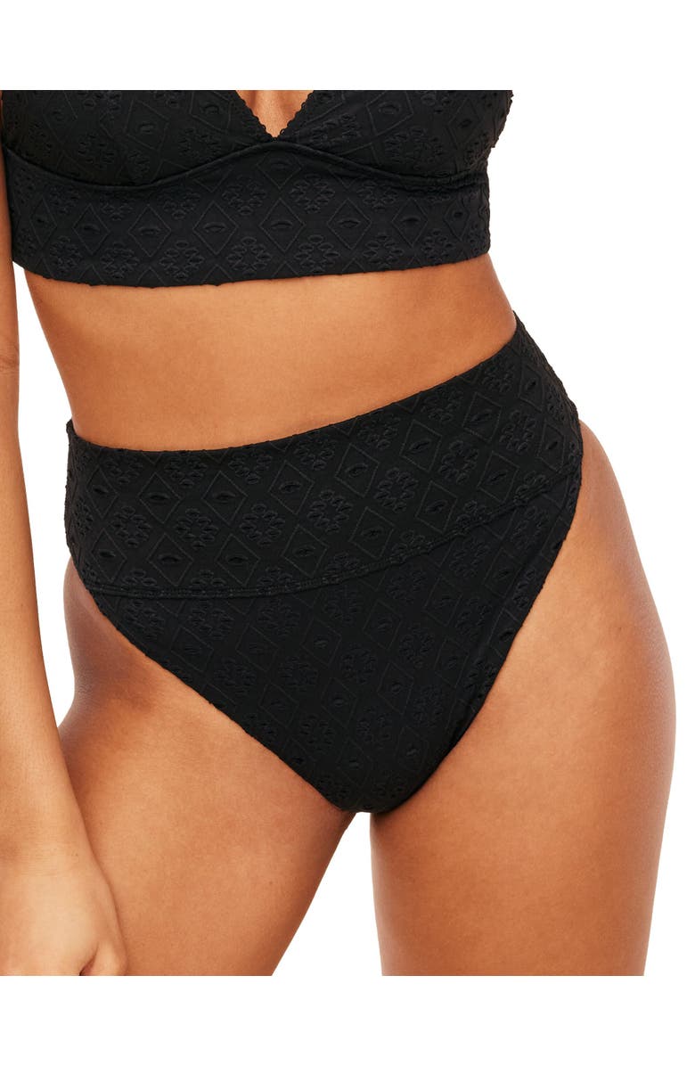 Adore Me Madelaine Swimwear High-waisted Bikini Bottom, Main, color, 