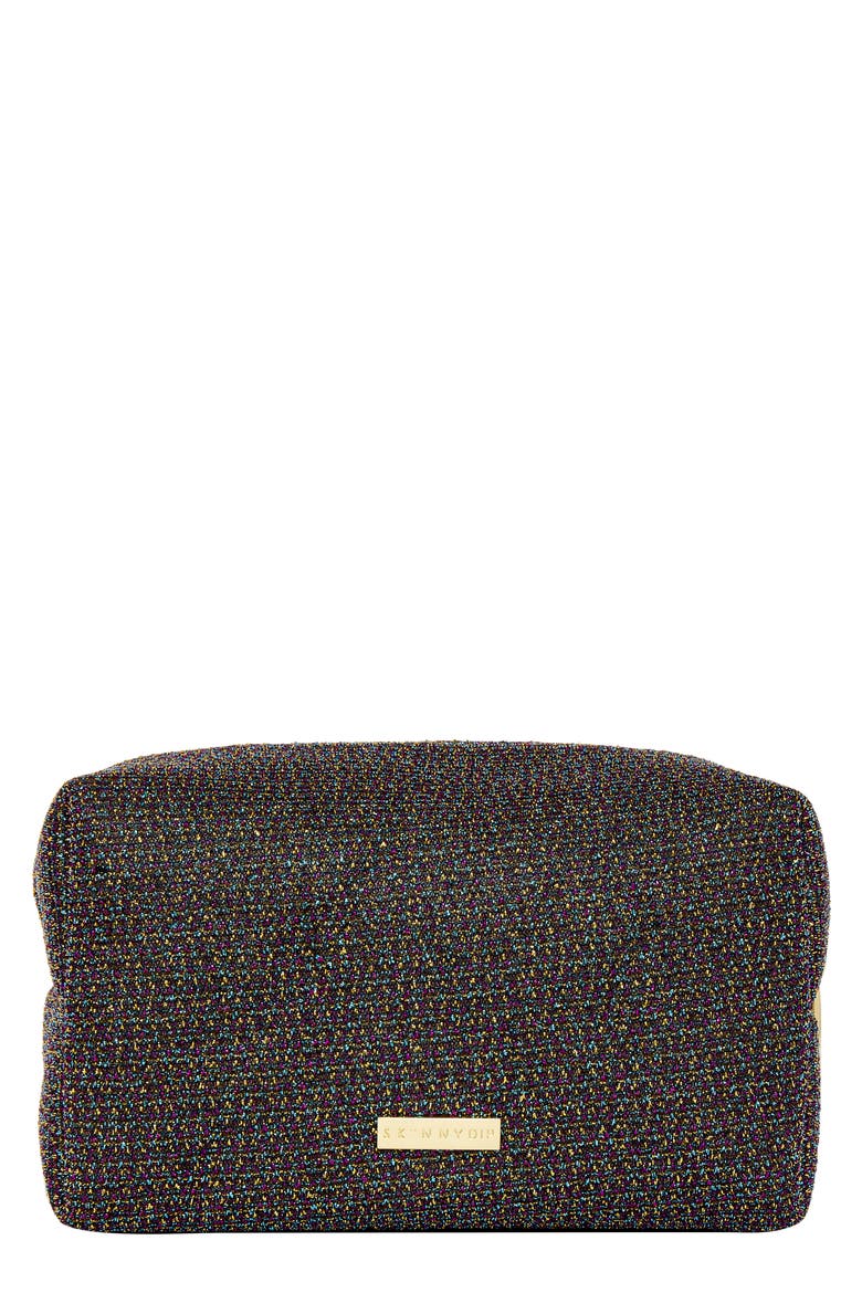 Sparkle Makeup Bag, Main, color, NO COLOR