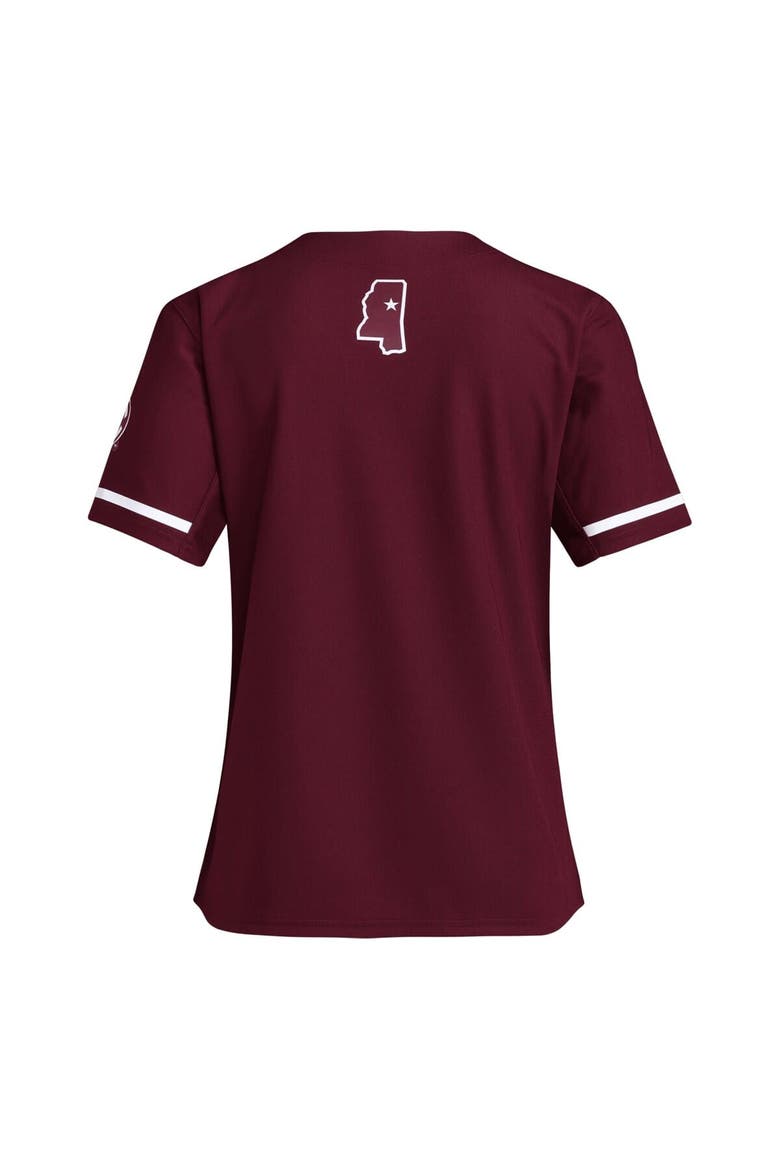 Women's adidas  Maroon Mississippi State Bulldogs Replica Softball Jersey, Alternate, color, Maroon
