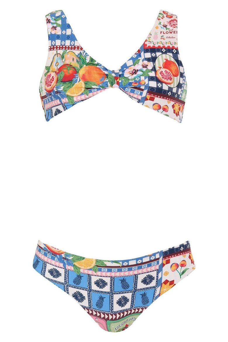 Kids' Paz Two-Piece Swimsuit, Main, color, MULTICOLOR