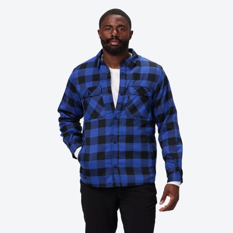 3 Season Flannel Heated Shirt Jacket