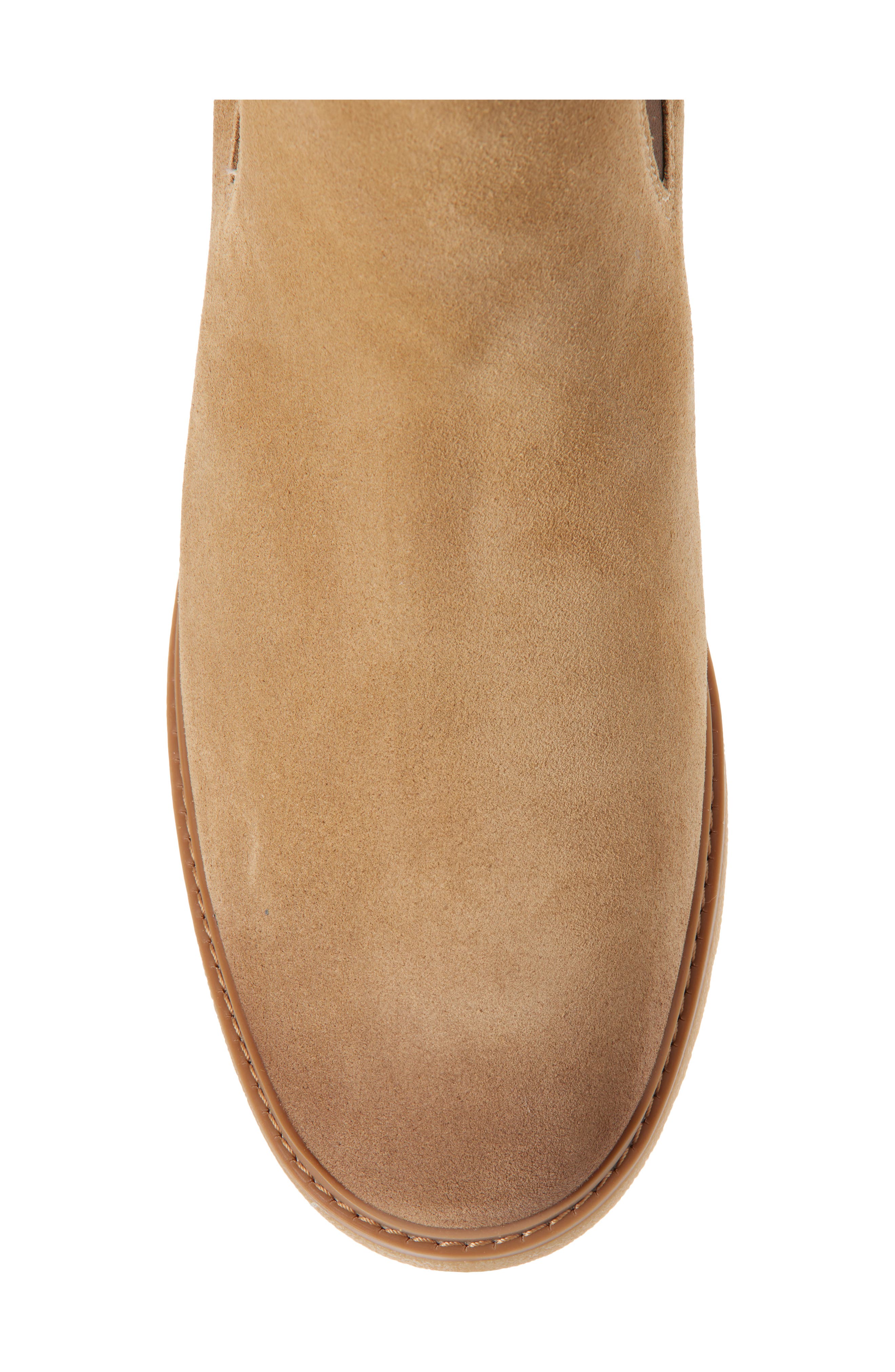 Lockhart Mini Lug Suede Chelsea Boot, Alternate, color, TAN SUEDE