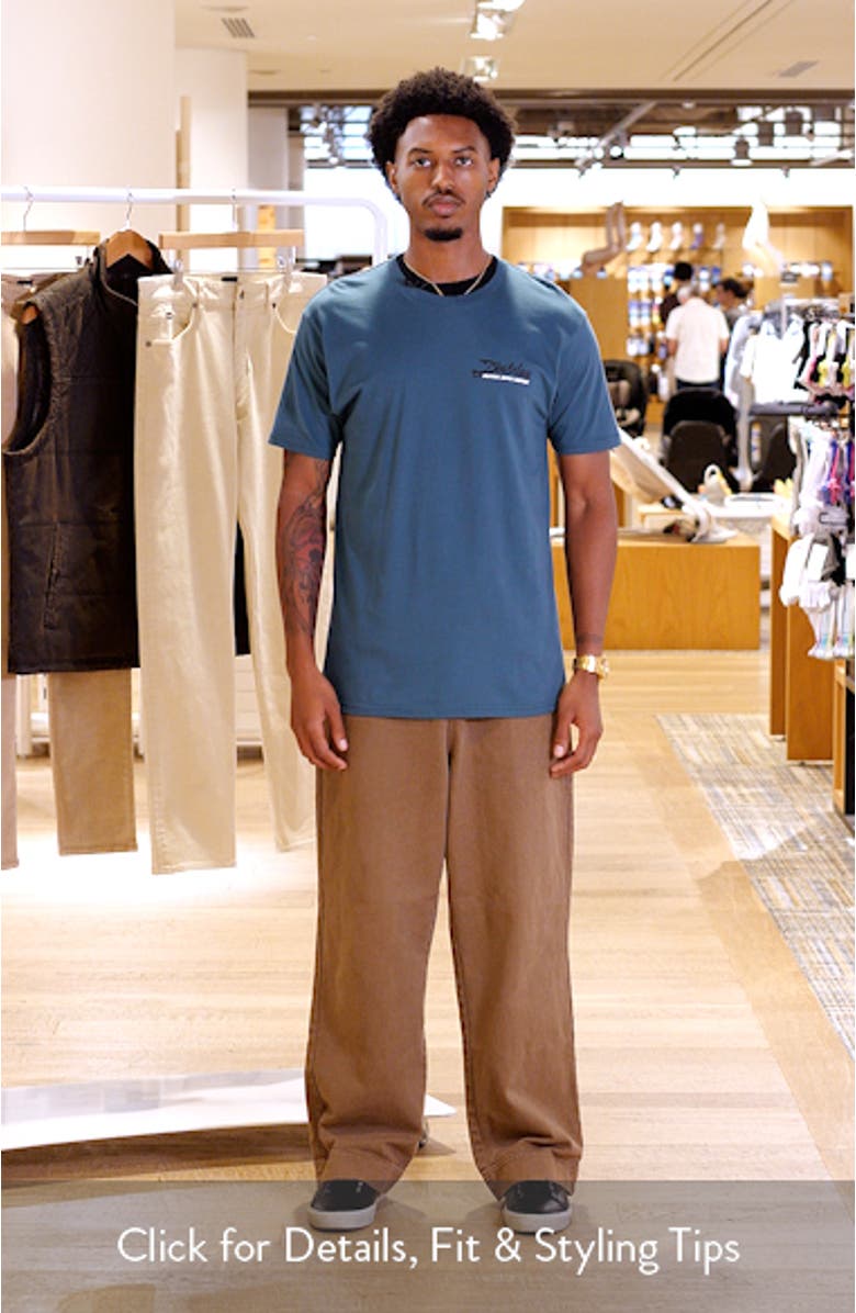 Fish Hook Cotton Graphic T-Shirt, sales video thumbnail