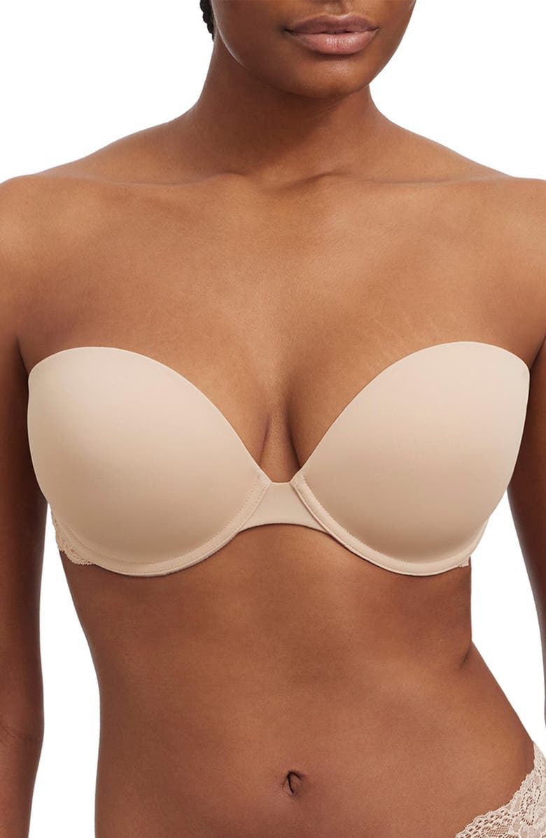 Skarlett Blue Goddess Convertible Strapless Bra, Main, color, Cashmere