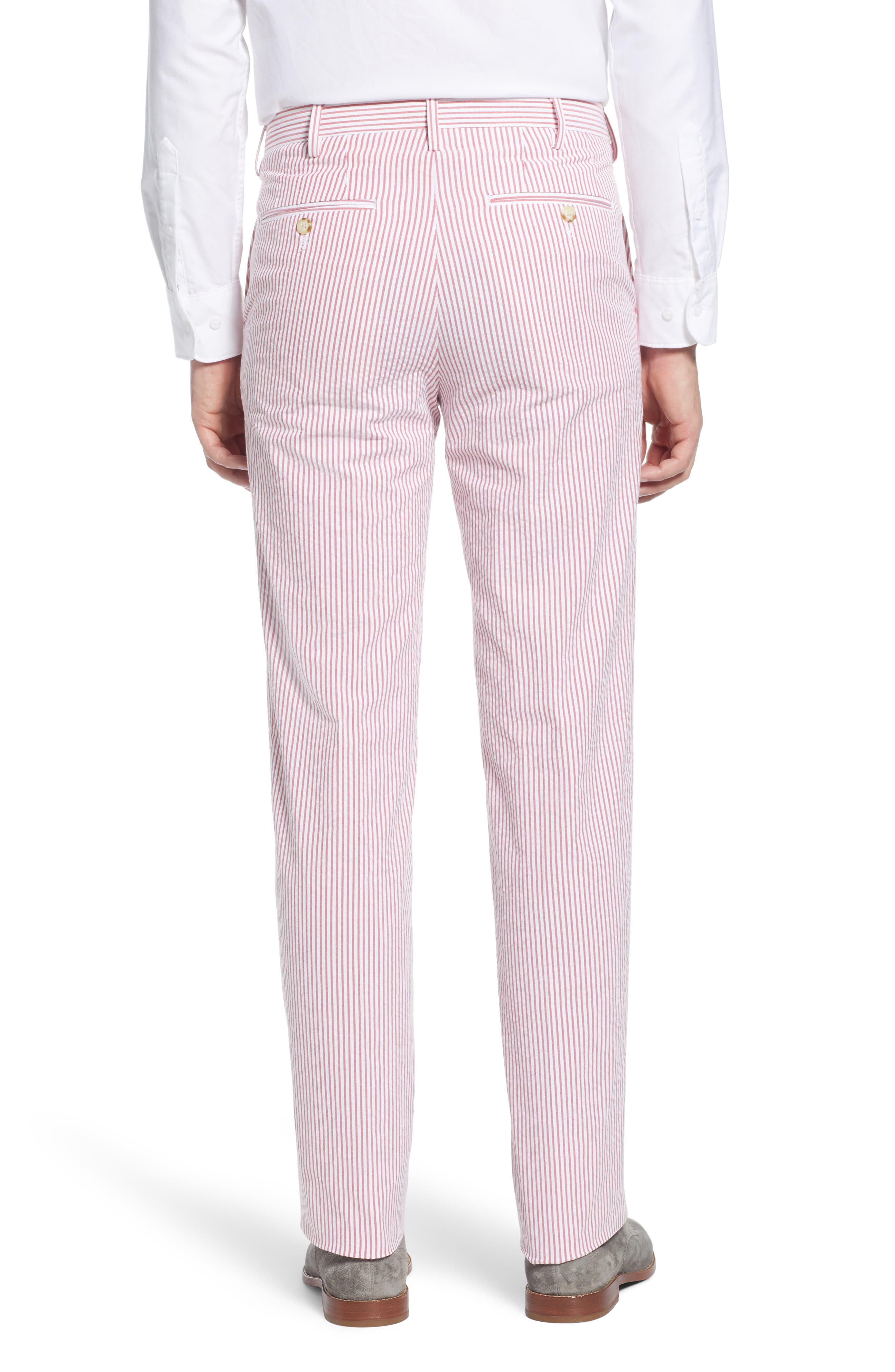 Flat Front Seersucker Pants - image 4