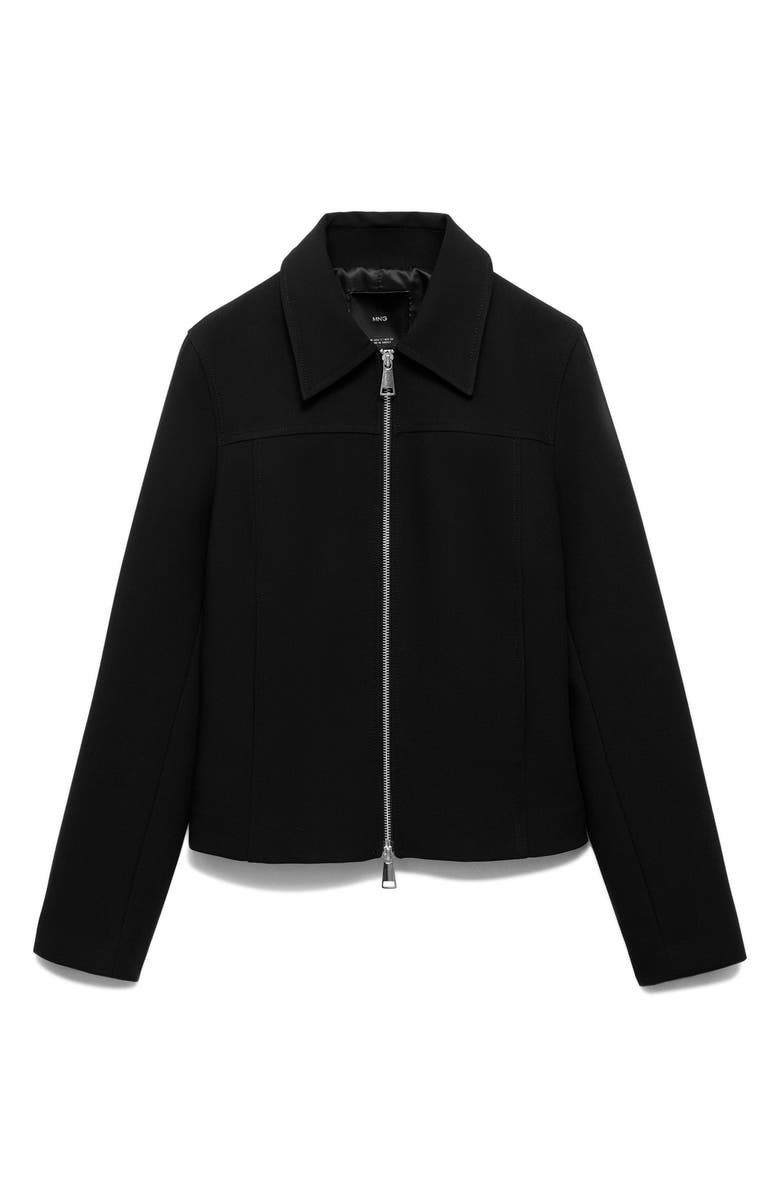 MANGO Two-Way Zip Jacket, Alternate, color,
