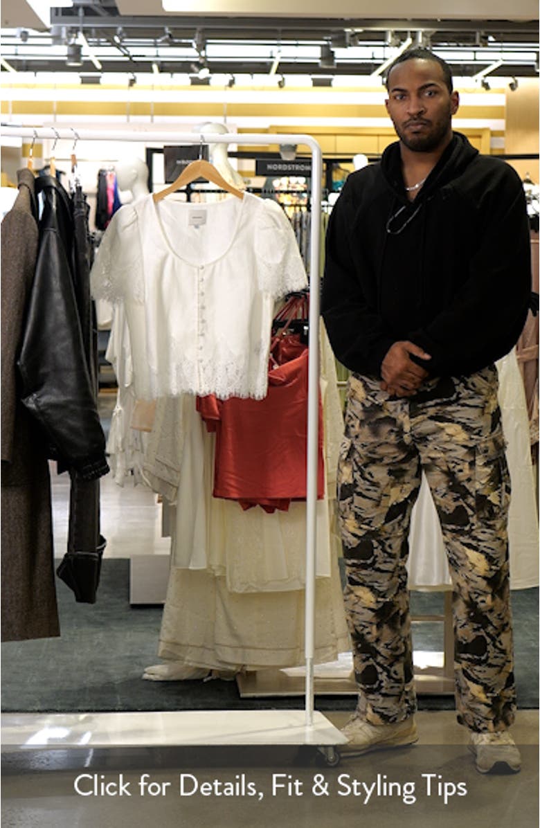 Josie Linen Top, sales video thumbnail