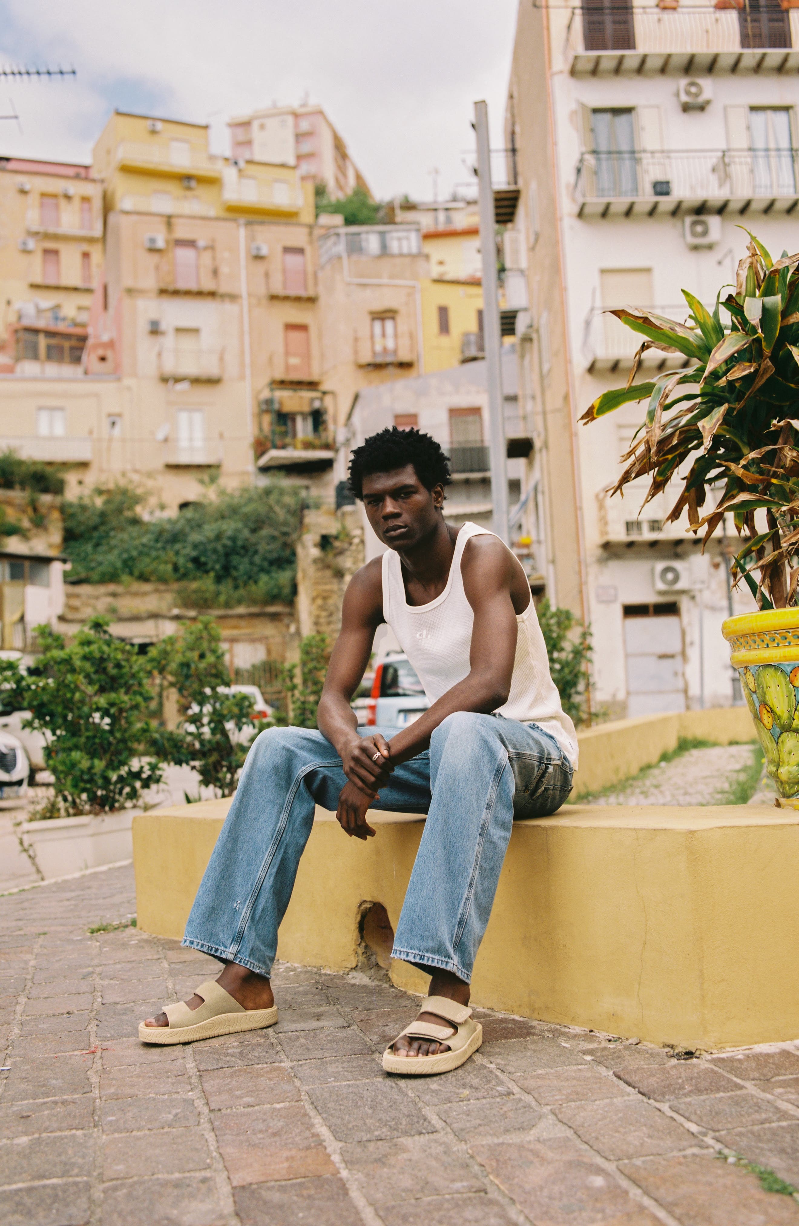 Veja Etna Slide Sandal, Alternate, color, Taupe Almond