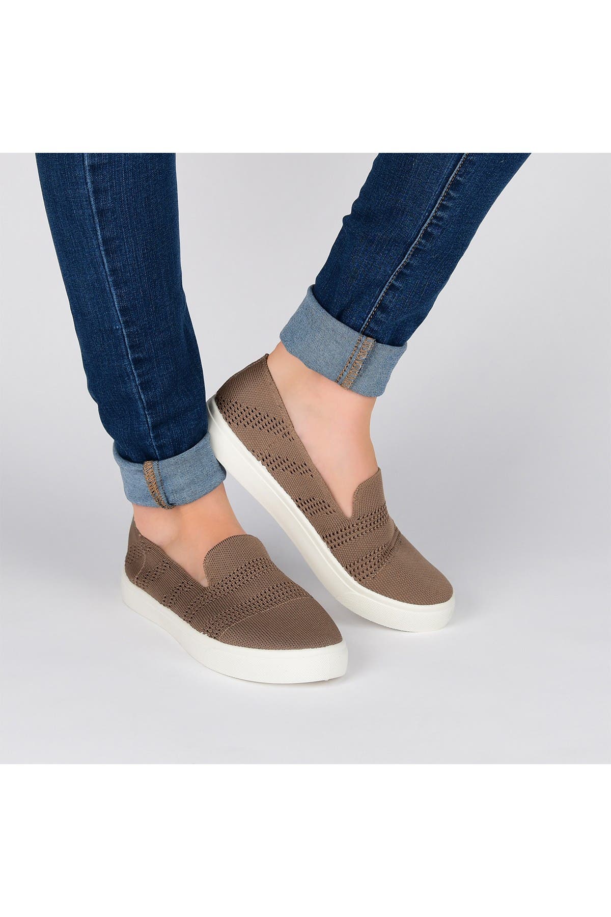 Journee Collection Meika Sneaker, Alternate, color, 