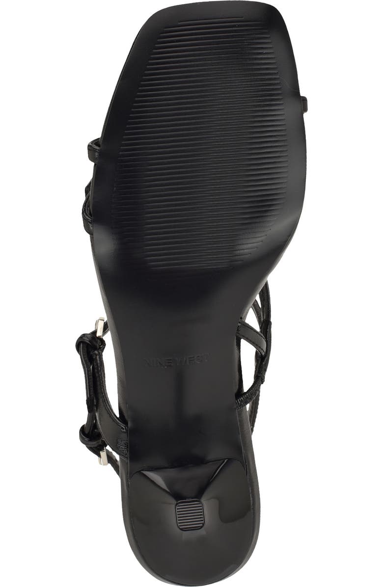 Nine West Hayla Strappy Sandal, Alternate, color, Black