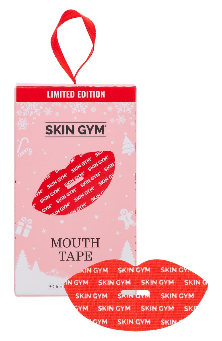 Skin Gym The Holiday Mouth Tape, Main, color, Red