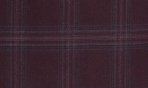 English Laundry Trim Fit Plaid Two-piece Suit In Purple