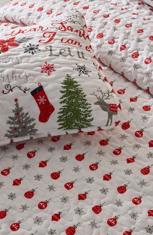 Woven & Weft Winter Snowman Quilt & Sham Set