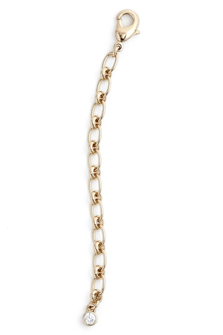 Jewelry Extender, Main, color, GOLD