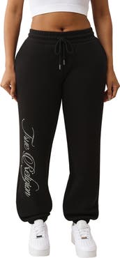 True Religion Crystal Boyfriend Joggers