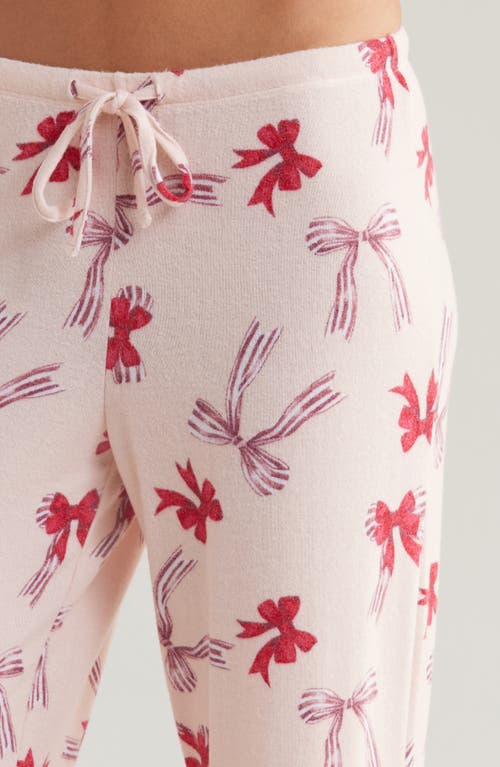NORDSTROM NORDSTROM BRUSHED HACCI PAJAMAS