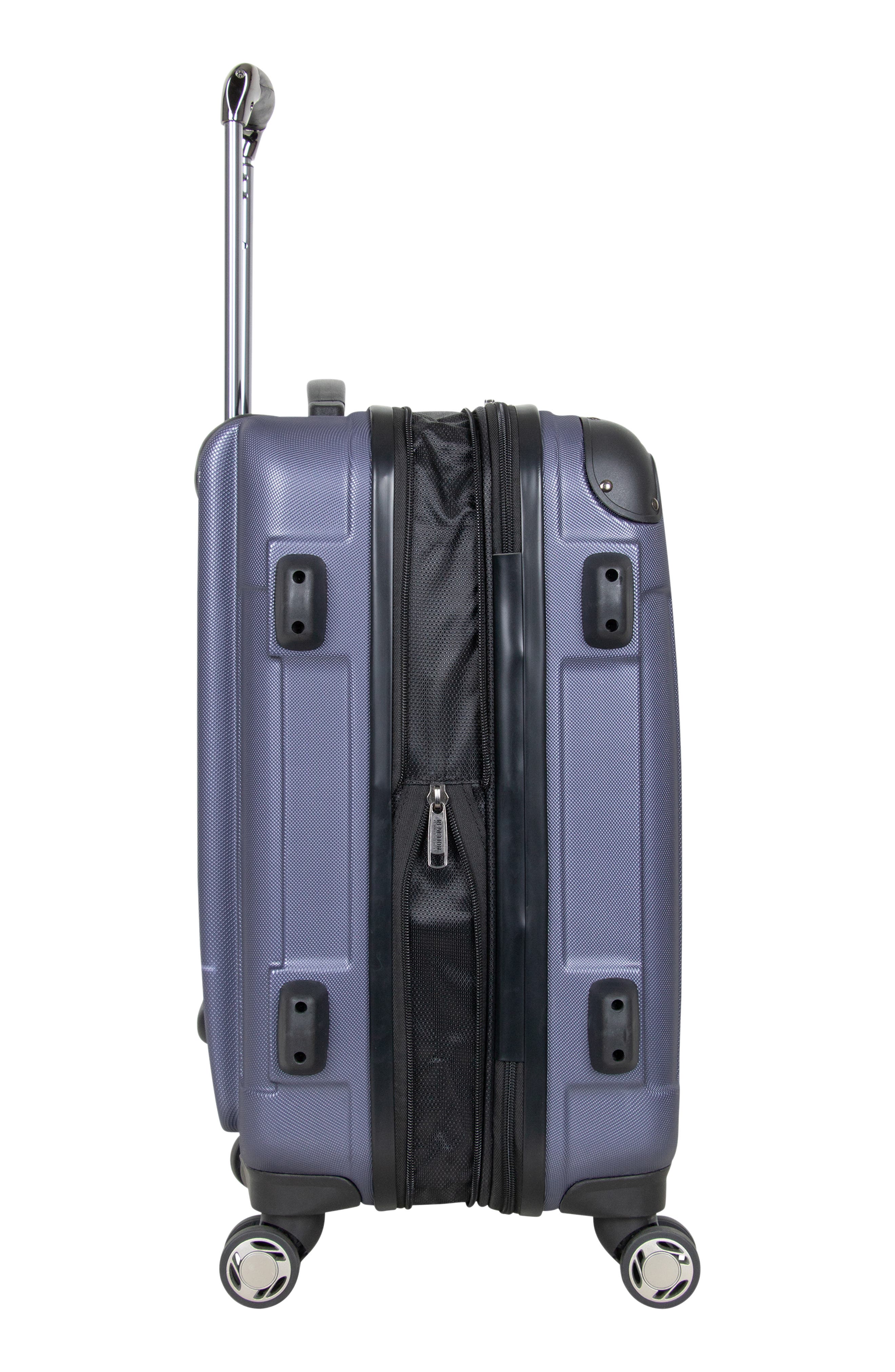 Kenneth Cole Renegade 20-Inch Expandable ABS 8 Wheel Suitcase, Alternate, color, Smokey Purple