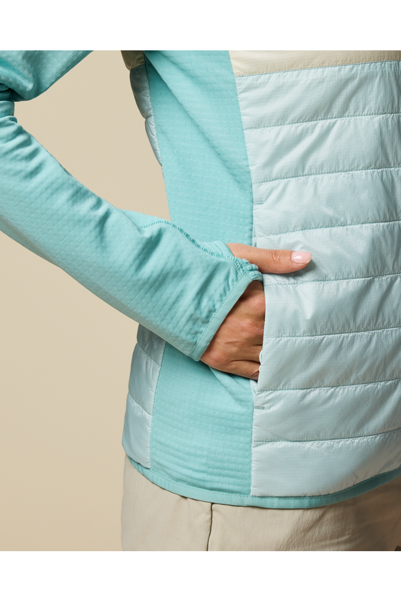 Capa Hybrid Insulated Jacket - Women's, Alternate, color, Tide Pool/Surf