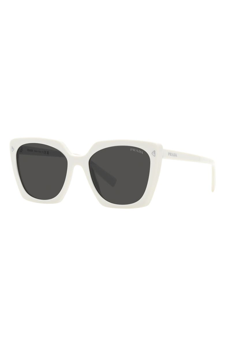 Prada 55mm Square Sunglasses, Alternate, color, 