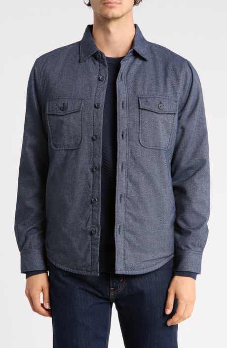 Heathered Shirt Jacket