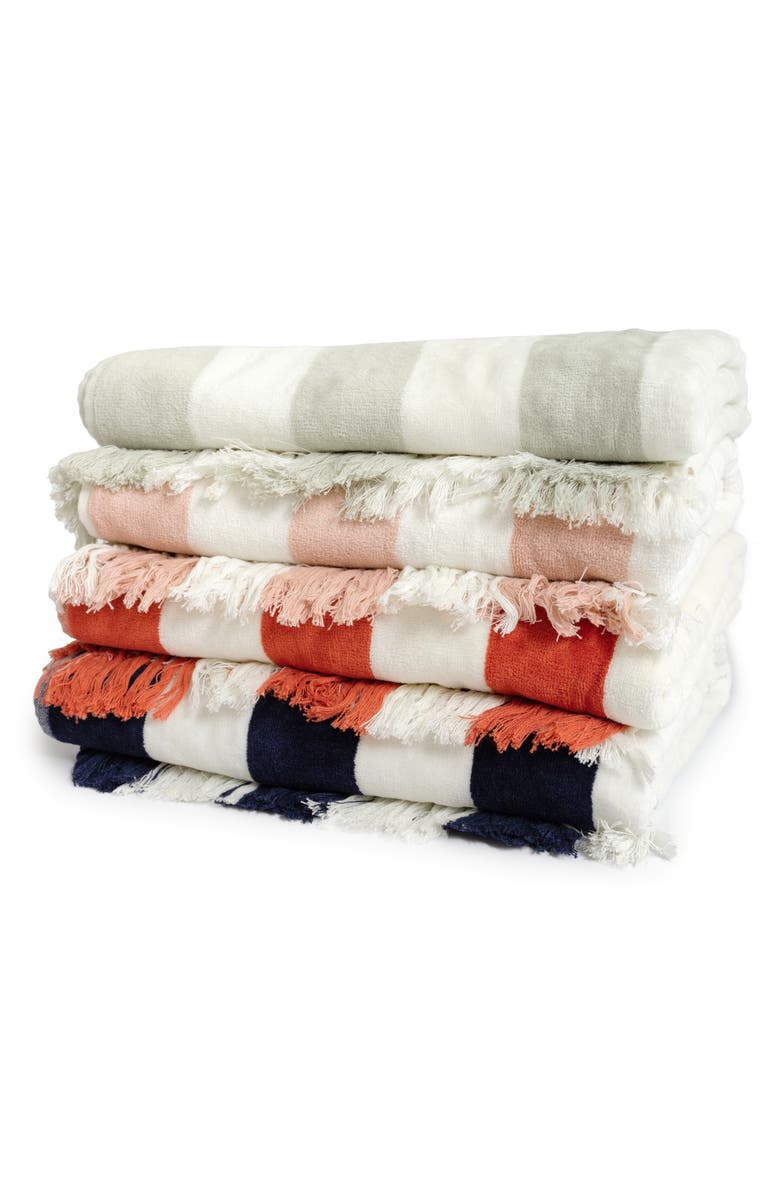 BUSINESS AND PLEASURE CO Holiday Fringe Beach Towel, Alternate, color, 