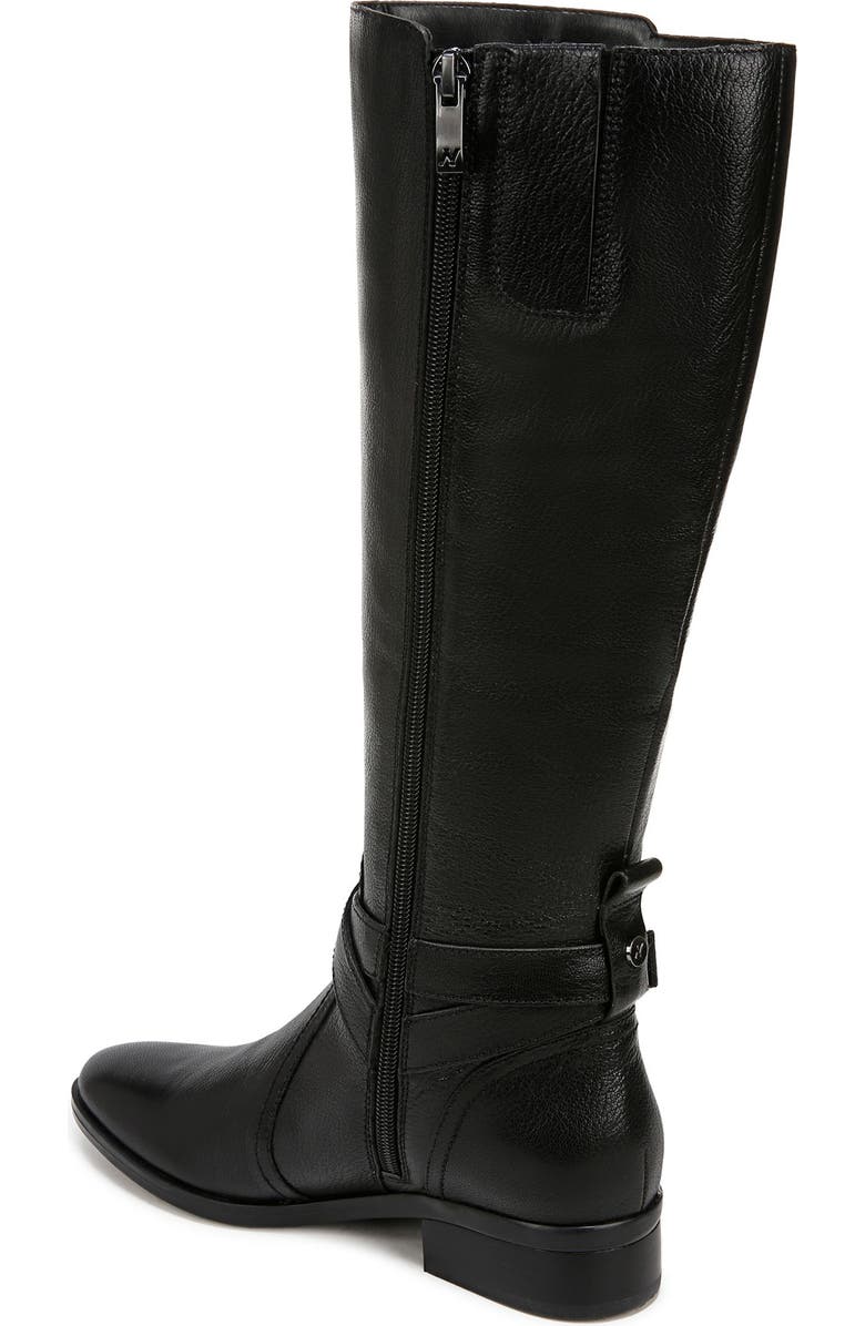 Naturalizer Rena Knee High Boot, Alternate, color, Black