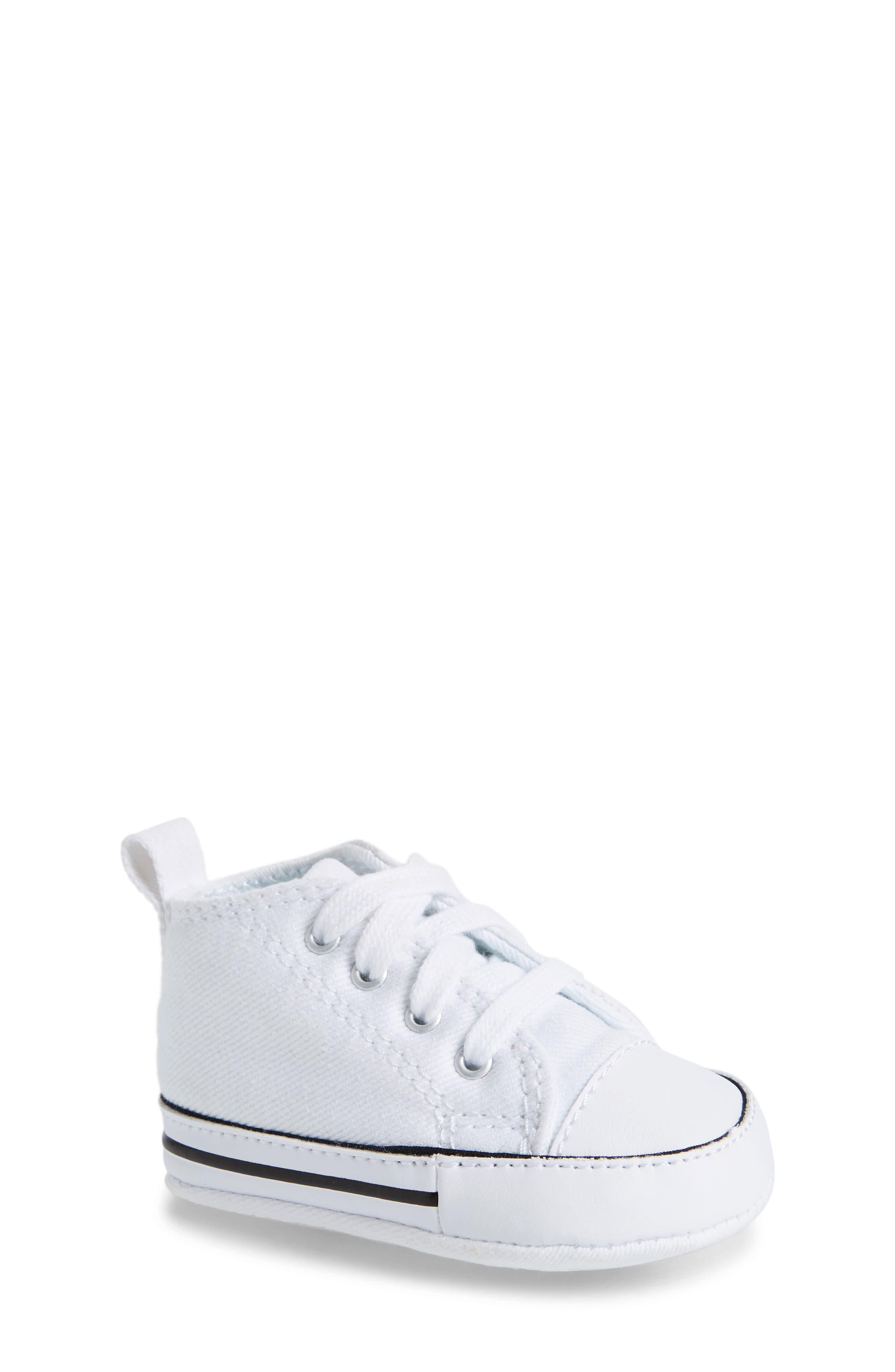 Converse Chuck Taylor<sup>®</sup> Crib Sneaker, Main, color, 