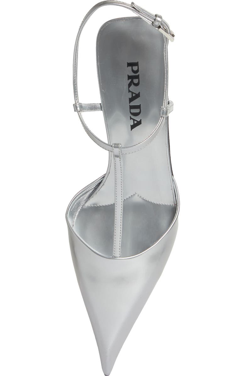 Prada Modellerie Pointed Toe Kitten Heel Pump, Alternate, color,