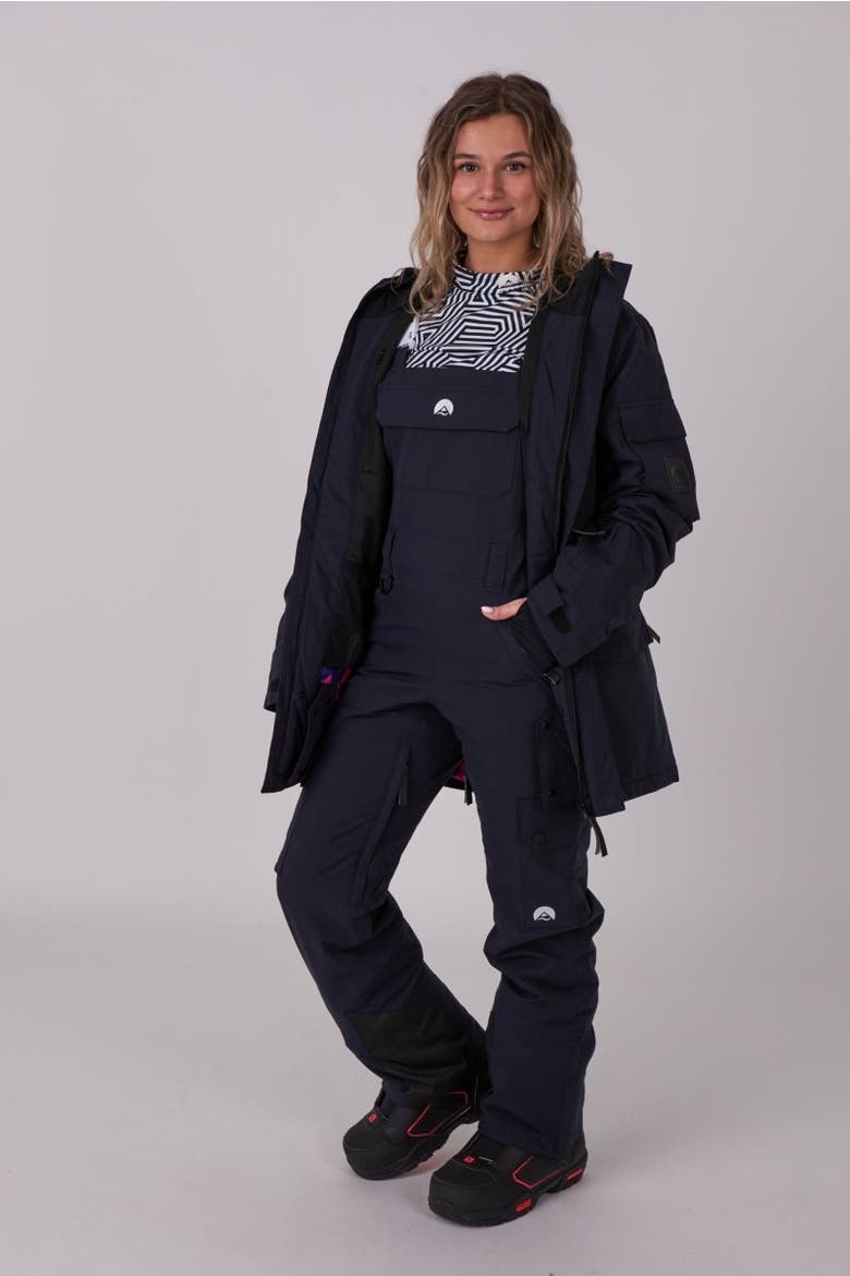 Yeh Girl Bib Pant - Black, Alternate, color, Black