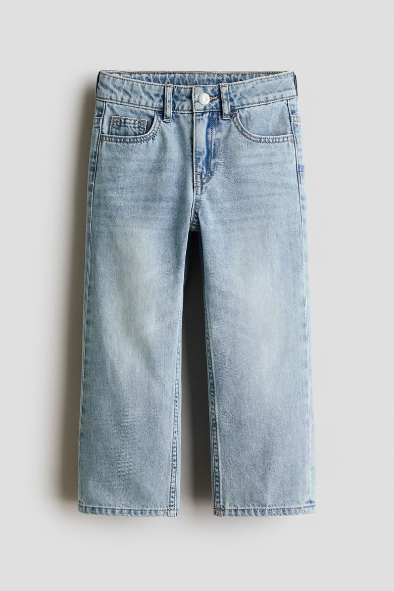 Loose-fit jeans, Alternate, color, Light denim blue