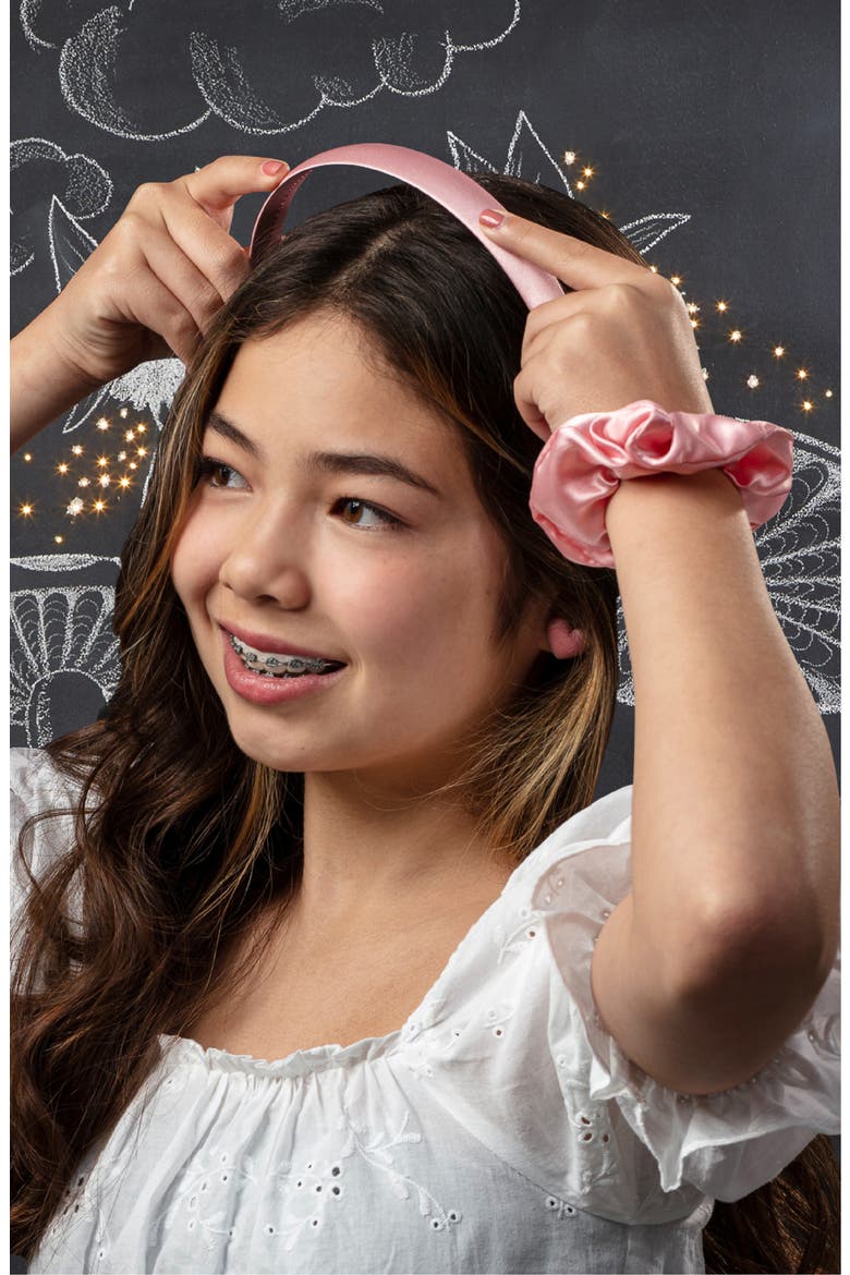 Kids' Good Hair Day Scrunchie Set, Alternate, color, OPEN MISCELLANEOUS