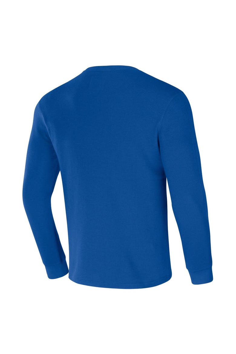 Men's NFL x Darius Rucker Collection by Fanatics Royal Los Angeles Rams Long Sleeve Thermal T-Shirt, Alternate, color, Royal