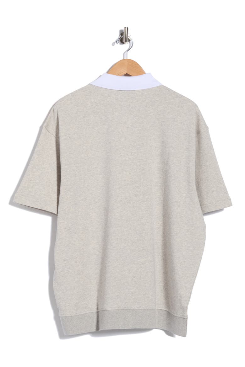 Pe Edge Cotton Sweatshirt, Alternate, color, OPEN GREY