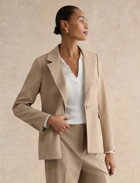 Ashleen Single-Breasted Blazer