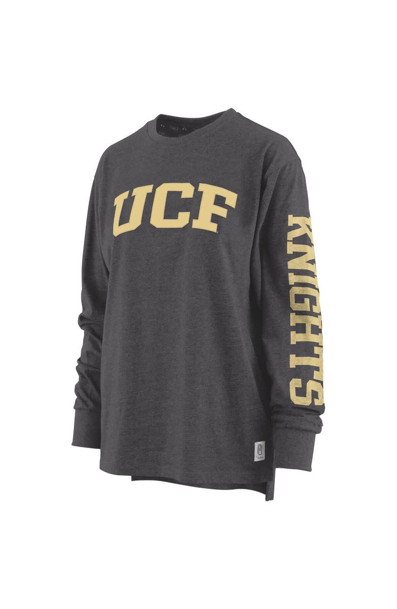 PRESSBOX Women's Pressbox Black UCF Knights Two-Hit Canyon Long Sleeve T-Shirt, Alternate, color, Black
