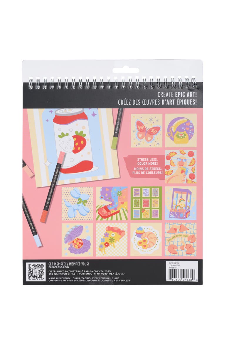 Marker Color by Number Kit Glitter, Alternate, color, Multicolored