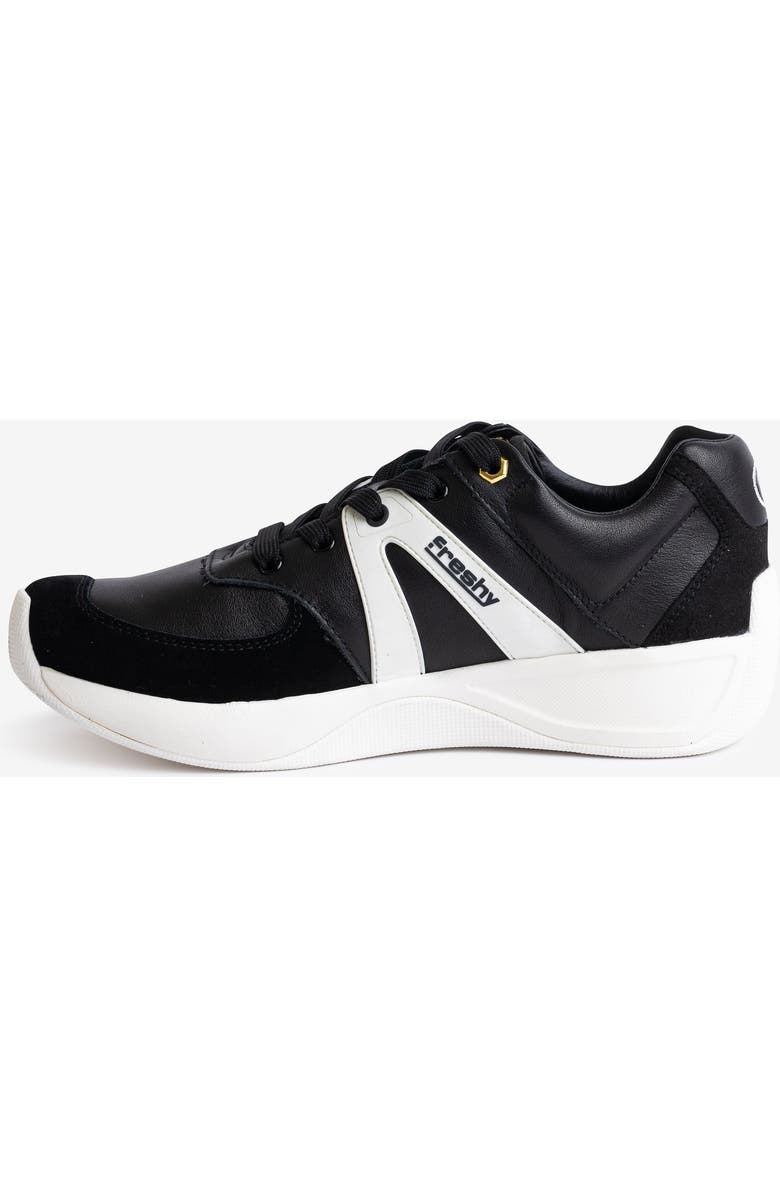 Freshy Supafly Nites Sneaker, Alternate, color, Black/White