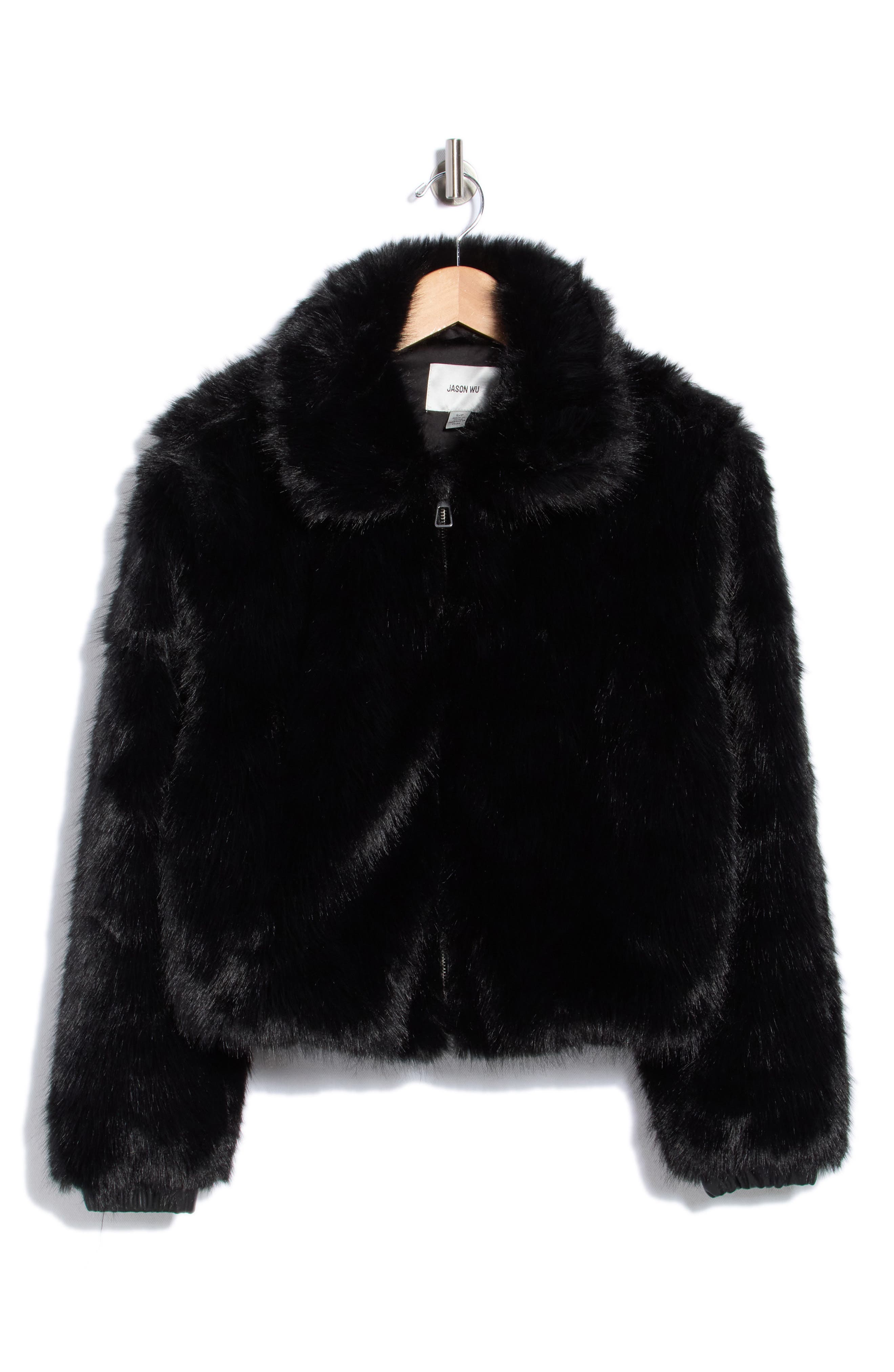 Faux Fur Crop Jacket