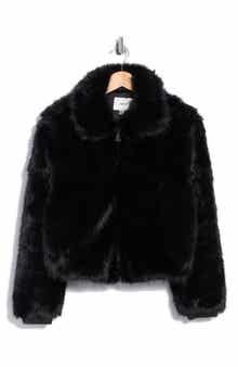 Faux Fur Crop Jacket