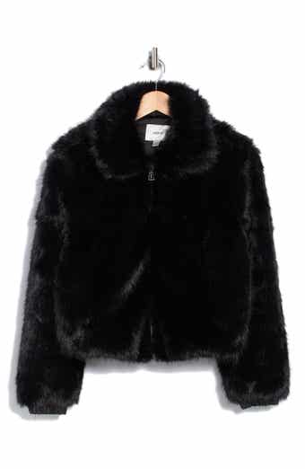 Faux Fur Crop Jacket