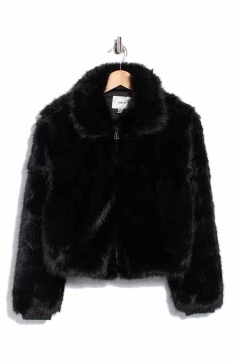 Faux Fur Crop Jacket
