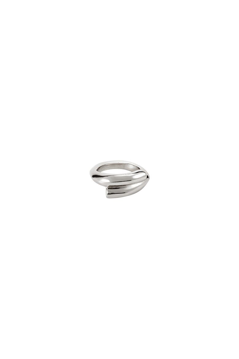 Closed Tube Ring, Main, color, Silver